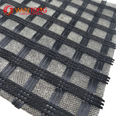 Philippinen Glasfaser-Geogrid Verbundgeotextil-Pflaster-Geogrid für Garageschuppen
