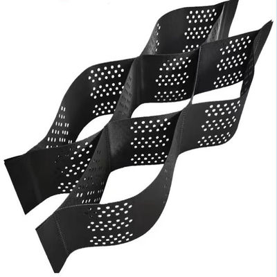 Geocell Gravel Stabilizer Paving Grid für die Straßenstabilisierung bei 445 mm Schweißentfernung
