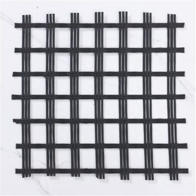 5 m Breite Glasfaser Geogrid Warp Stricking für Asphaltüberlag Verstärkung CE/ISO9001