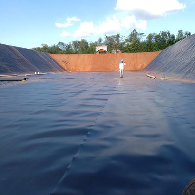 0Geomembran aus HDPE mit einer Dicke von 0,5 mm für Fischbecken und Deponien