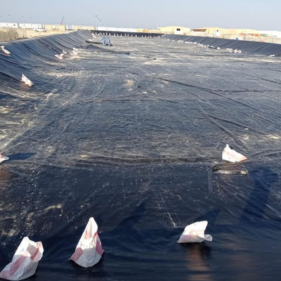 Schwarz Weiß Grün Blau GB/ASTM GRI-GM13 Standard-HDPE LDPE LLDPE PVC EPDM Geomembran