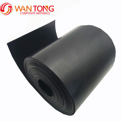 Schwarze HDPE Geomembran Liner 1 mm für Landwirtschaftliche Teiche Wasserdicht 0,5 mm 0,75 mm 1,5 mm