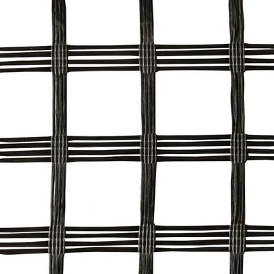 80kn Glasfasernetz Geogrid für Straßenabbau in Biaxial Polyester