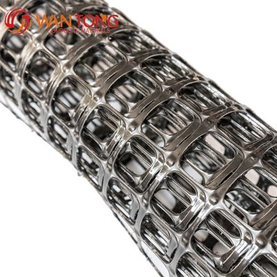 Dauerhafte 20kn-20kn Plastik PP Biaksial Geogrid für Bodenstabilisierung/Verstärkte Straßenspannstabilisierung