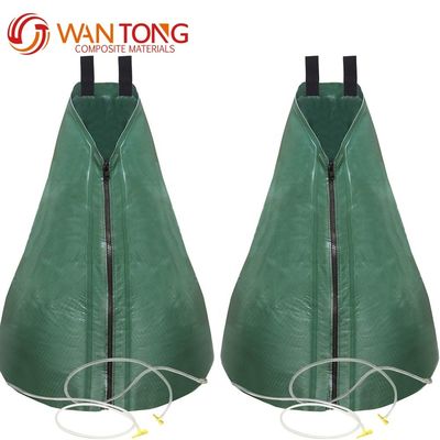 Langsam freigesetzter Bewässerungspaket mit zwei Drainage-Rohren 20 Gallonen PVC Baumwasserbeutel 500gm