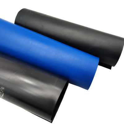 GB/ASTM GRI-GM13 Standard schwarz HDPE Geomembran-Teichfolien für Fisch-Garnelen-Teich
