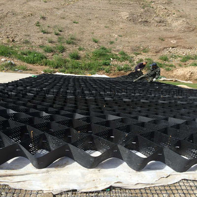 330mm-1000mm Schweißentfernung HDPE Geocell für Abhangschutz Honighalm-Design