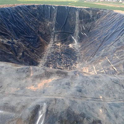Geomembran im Stil des industriellen Designs Glatte Dam Liner für untere 1,5 mm HDPE Geomembran