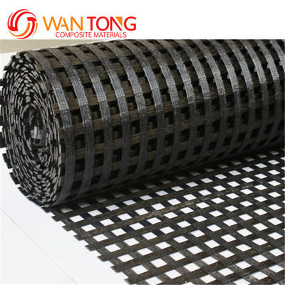 Hochspannbarer Polyester Geogrid 120kn PVC beschichtet 5m Breite für Straßenbau