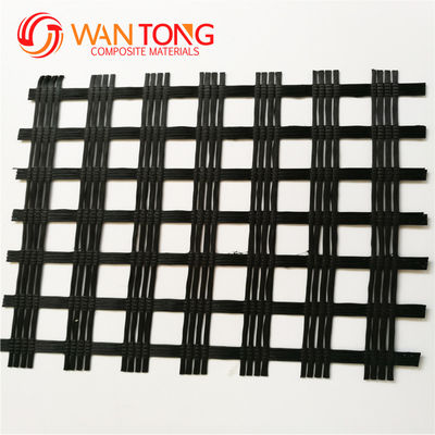 Bauingenieurwesen Basaltverstärkung Glasfaser Geogrid Mesh 12,7*12,7 mm Länge 50-200m
