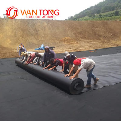 1 mm Geomembran Hdpe für Lagunen-Liner für Staudämme nach ASTM GRI-GM13-Standard hergestellt