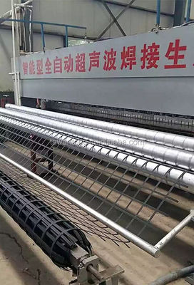 Geogrid für das Schweißen von Stahl und Kunststoff mit einer Zugfestigkeit von 50 kn/m