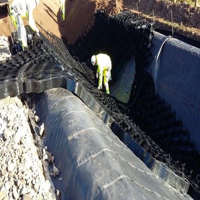 50 mm bis 200 mm HDPE-Geozell-Kiesnetz für den Bau stabiler Straßen