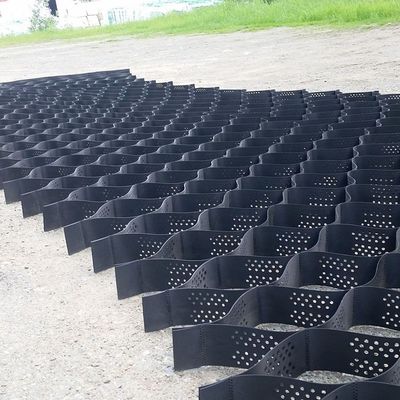 50 mm bis 200 mm HDPE-Geozell-Kiesnetz für den Bau stabiler Straßen