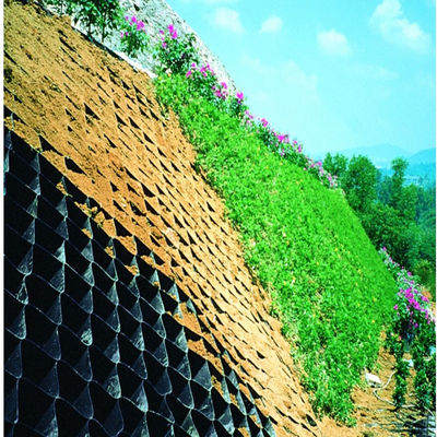 Textured Smooth Surface 100 mm Höhe HDPE Geocell für dauerhafte Infrastrukturprojekte