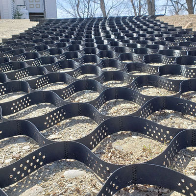 Textured Smooth Surface 100 mm Höhe HDPE Geocell für dauerhafte Infrastrukturprojekte