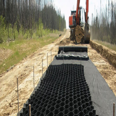 Textured Smooth Surface 100 mm Höhe HDPE Geocell für dauerhafte Infrastrukturprojekte