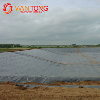 1 mm Plastik-HDPE-Geomembran für traditionelles Design in Kreislauf-Fischbecken