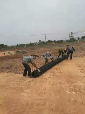 Philippinen Glasfaser-Geogrid Verbundgeotextil-Pflaster-Geogrid für Garageschuppen