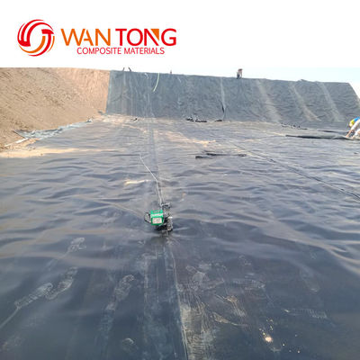 ASTM GRI-GM13 Standard-Wasserdichtung Ldpe Ldpe 0,5 mm HDPE-Geomembranblatt für Aquakulturbecken