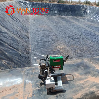 EPDM-Geomembranblatt 0,5 mm Blau-Teich-Liner für die Wasserdichtung LLDPE HDPE