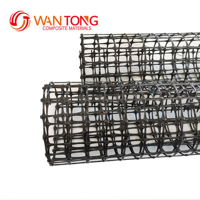 PP-Plastiknetz zweischneidiges Geogrid zur Bergbauverstärkung Breite 1-6 m GASGROß 12,7*12,7 mm