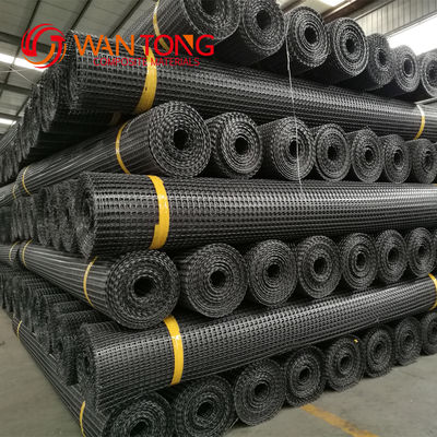 PP-Plastiknetz zweischneidiges Geogrid zur Bergbauverstärkung Breite 1-6 m GASGROß 12,7*12,7 mm