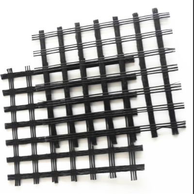 Biaxial Polyester Geogrid 80-80 PET zur Verfestigung von Straßenbecken