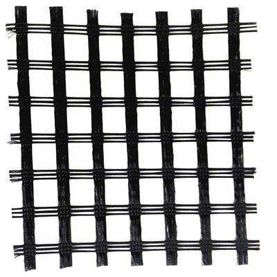 Biaxial Polyester Geogrid 80-80 PET zur Verfestigung von Straßenbecken