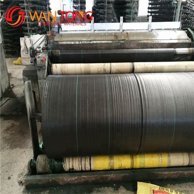 Lieferung Schwarzes PP-Geotextil für Straßen