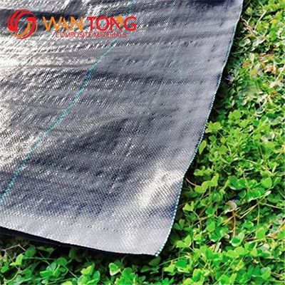 Lieferung Schwarzes PP-Geotextil für Straßen