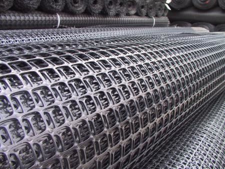 Verstärkung der Steigung mit 40 kn/M Biaksialer Bidirektions-Polypropylen-PP-Kunststoff-Geogrid