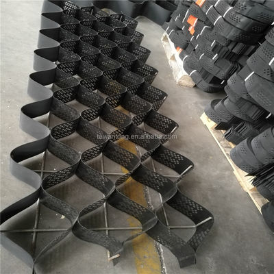 Geo-Zell Straßennetz Kies Honighalm Kies Auffahrt Bodengitter Pflastersteiner 50 mm Höhe HDPE
