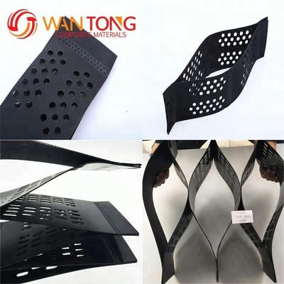 2m Normalbreite Geocell HDPE Kiesstabilisator Erdnetz Wantong Geo Cell 50mm Kunststoff