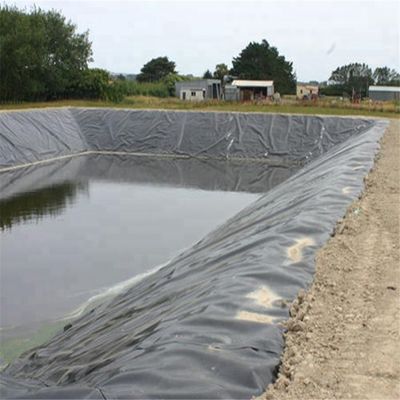 0.2 mm HDPE-Geomembran Wasserdichte Plane Liners für Biofloc-Fischzuchtbecken