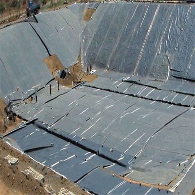 0.2 mm HDPE-Geomembran Wasserdichte Plane Liners für Biofloc-Fischzuchtbecken