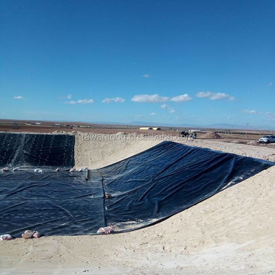 Glatte Geomembran HDPE Damm Fischbehälter Landwirtschaftlicher Teich Liner Geomembranen 1mm 2mm
