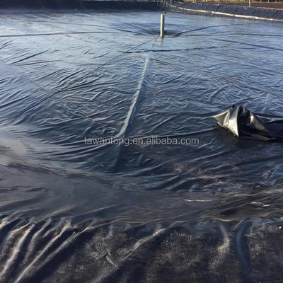 Glatte Geomembran HDPE Damm Fischbehälter Landwirtschaftlicher Teich Liner Geomembranen 1mm 2mm