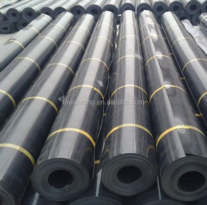 Geomembranen für Fischbehälter 2 mm Schwarz, wasserdicht, aus HDPE-Kunststoff
