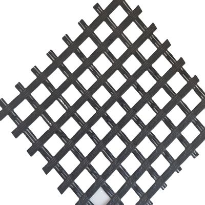 Niedrigere chinesische Design-Stil Straßenbett Verfestigung Biaxial Polyester 80-80 PET Geogrid