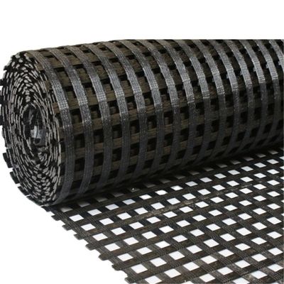 Niedrigere chinesische Design-Stil Straßenbett Verfestigung Biaxial Polyester 80-80 PET Geogrid