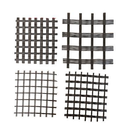 Niedrigere chinesische Design-Stil Straßenbett Verfestigung Biaxial Polyester 80-80 PET Geogrid