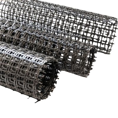 Schwarze Hochfestigkeit UV-Widerstandsfähige Biaksial-Polypropylen-Geogrids für Straßen oder Gelände