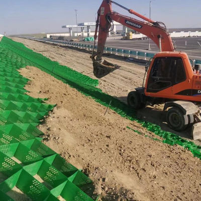 50 mm HDPE-Geozell-Kiesstabilisator für Straßenverstärkung und Abhangschutz