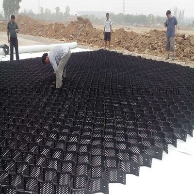 50 mm HDPE-Geozell-Kiesstabilisator für Straßenverstärkung und Abhangschutz