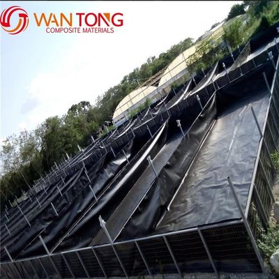 1 mm/1,5 mm HDPE-Geomembran-Pool für Fischbecken GB/ASTM GRI-GM13 Langlebigkeit