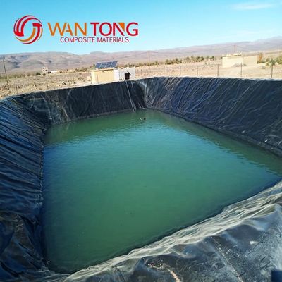 1 mm/1,5 mm HDPE-Geomembran-Pool für Fischbecken GB/ASTM GRI-GM13 Langlebigkeit