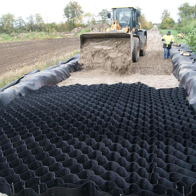 HDPE-geformte/perforierte Geozelle, die für Steigungen/Haltungswände/Straßenverstärkung optimal ist