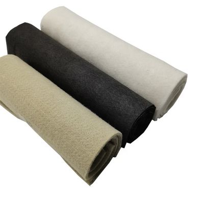 Weißes Geotextil aus nicht gewebten Stoffen 100% Polyester PET Stapelfasernadeln 100g 200g 300g