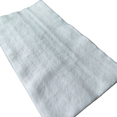 Weißes Geotextil aus nicht gewebten Stoffen 100% Polyester PET Stapelfasernadeln 100g 200g 300g